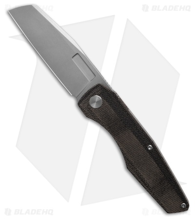 Vero Engineering Axon Liner Lock Knife Black Micarta SW