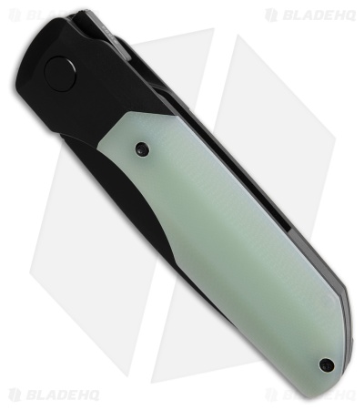 Vero Engineering Synapse XL Knife Black Titanium/Jade G-10