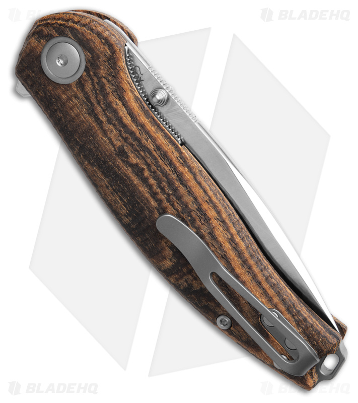 Viper Knives Vale MagnaCut Liner Lock Knife Bocote Wood (2.67" Satin)