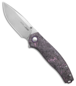 Viper Knives Vale MagnaCut Liner Lock Knife Dark Matter CF (2.67" SW)