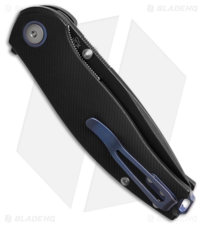 Viper Knives Vale MagnaCut Liner Lock Knife Dark SW Titanium (3" Black SW)