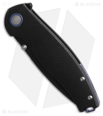 Viper Knives Vale MagnaCut Liner Lock Knife Dark SW Titanium (3" Black SW)