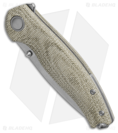 Viper Knives Vale MagnaCut Liner Lock Knife Verde Micarta (2.67" Stonewash)