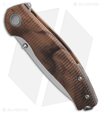 Viper Knives Vale MagnaCut Liner Lock Knife Walnut Wood (2.67" Satin)