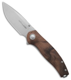 Viper Knives Vale MagnaCut Liner Lock Knife Walnut Wood (2.67" Satin)