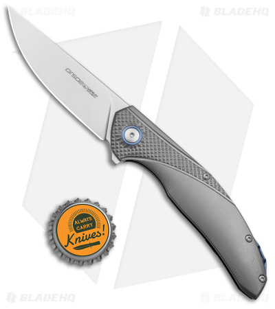 Viper Knives Anso Orso 2 Frame Lock Knife 3D Titanium SW (3.4" Satin) V5996TI3D