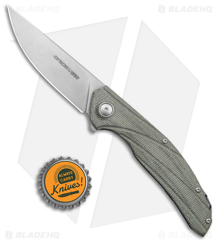 Viper Knives Anso Orso 2 Frame Lock Green Micarta - Blade HQ