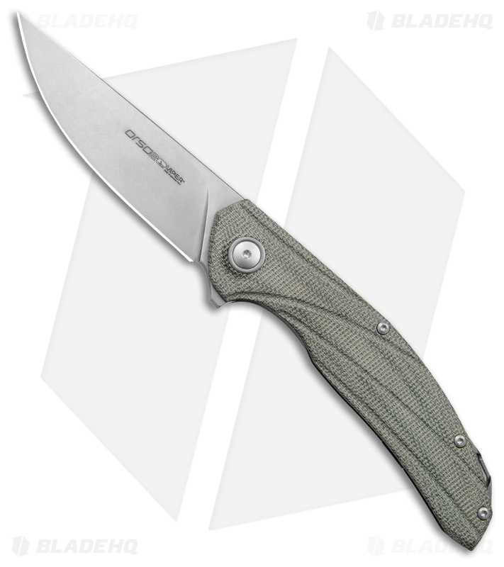 Viper Knives Anso Orso 2 Frame Lock Green Micarta - Blade HQ