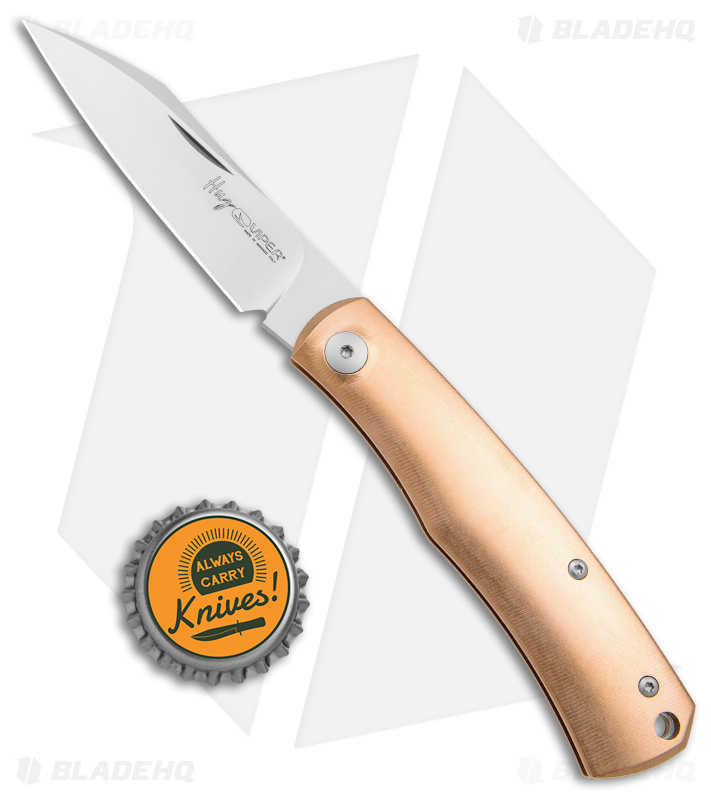 Viper Knives Hug Slip Joint Knife Bronze w/Sheath - Blade HQ