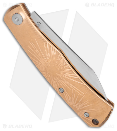 Viper Knives Hug Slip Joint Knife Sandblasted Bronze Star (3" Satin) V5990BRS