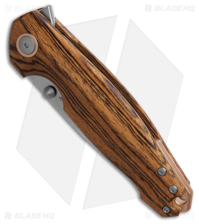 Viper Knives Vox Katla Liner Lock Knife Bocote Wood (3" Satin) V5985BC