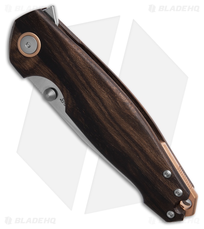 Viper Knives Vox Katla Liner Lock Knife Zircote Wood (3" Satin) V5985ZI