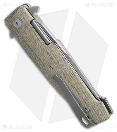 Viper Knives Keeper 2 Liner Lock Knife Green Micarta (3.75" Stonewash)