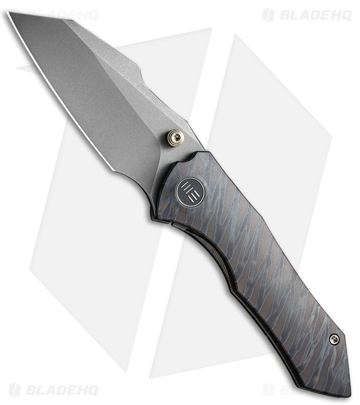 WE Knife Co. High-Fin Knife Flamed Ti (3