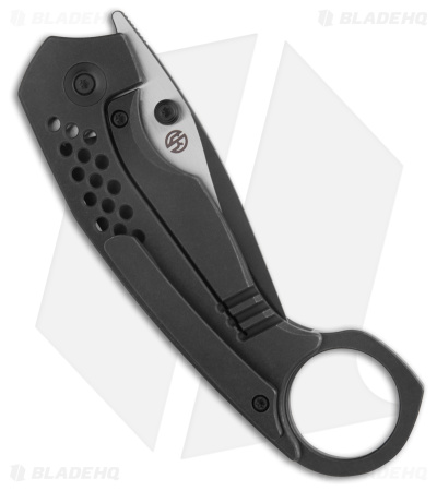 WE Knife Co. Envisage Karambit Knife Black Ti (2.42" Black SW) WE22013-2