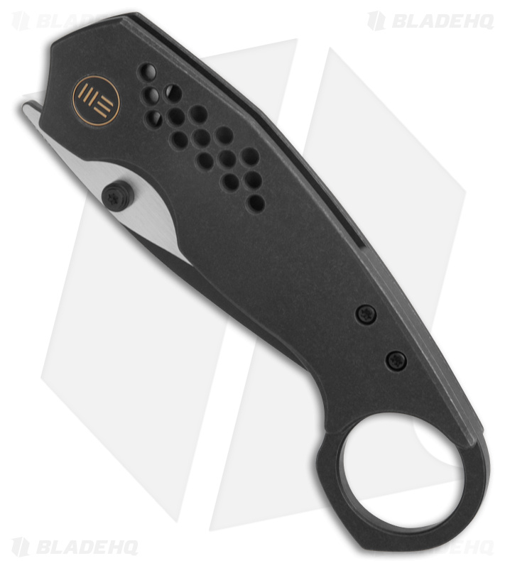 WE Knife Co. Envisage Karambit Knife Black Ti (2.42" Black SW) WE22013-2