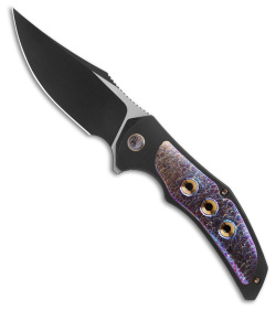 WE Knife Co. Magnetron CPM 20CV Black/Flamed Titanium  (3.7" Black)