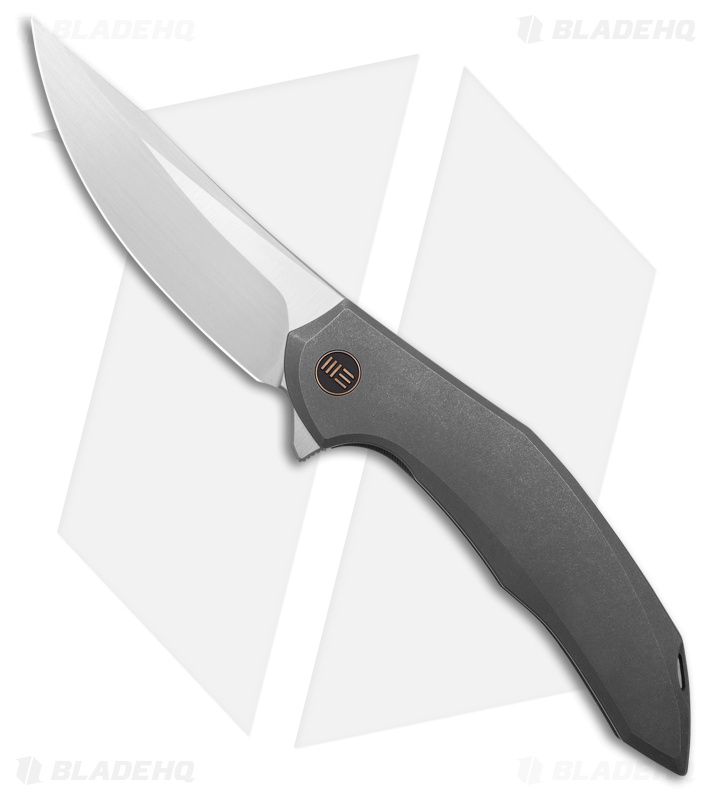WE Knife Co. Merata Limited Edition Frame Lock Knife Gray Ti (3.7" Hand Satin)