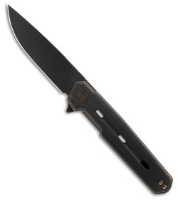 WE Knife Co. Navo Knife - Black/Bronze Titanium (Black Stonewashed)