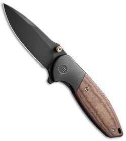 WE Knife Co. Nitro Mini Frame Lock Knife Ti + Micarta (3.13" Black) WE22015-4