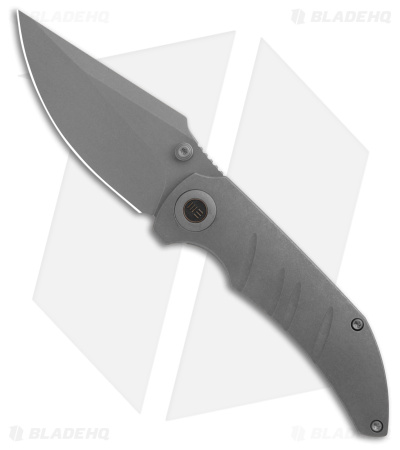 WE Knife Co. Riff-Raff Knife - Gray Titanium (Stonewashed)