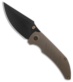 WE Knife Co. Riff-Raff Knife - Bronze Titanium (Black)