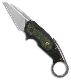 WE Knife Co. Yardbird  Button Lock Knife Ti + Jungle Wear FC (2.4" Hand Satin)