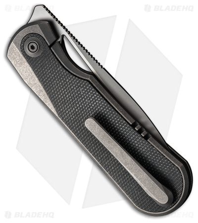 WE Knife Co. Baloo Frame Lock Knife Ti/Green Micarta (3.3" BB) WE21033-4