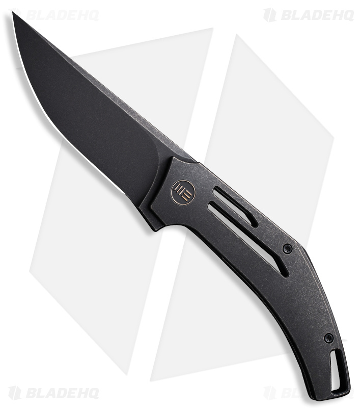 WE Knife Co. Speedliner Liner Lock Knife Black Titanium (3.4" BW) WE22045C-1