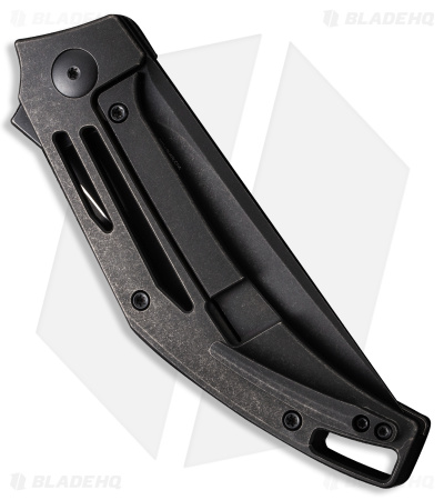 WE Knife Co. Speedliner Liner Lock Knife Black Titanium (3.4" BW)  WE22045C-1