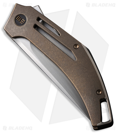 WE Knife Co. Speedliner Liner Lock Knife Bronzed Titanium (3.4" Satin)WE22045C-2