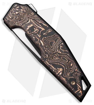 WE Knife Co. OAO Flipper Knife Integral Titanium/Copper Foil (3.4" Two-Tone)