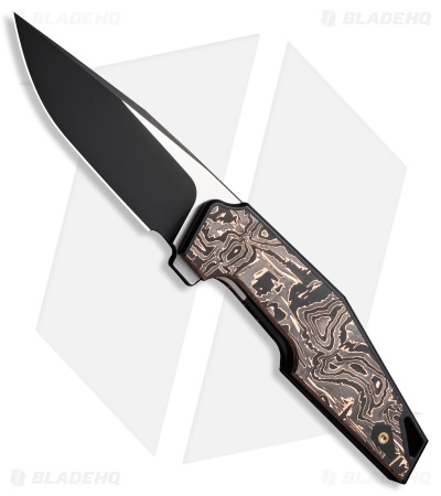 WE Knife Co. OAO Flipper Knife Integral Titanium/Copper Foil (3.4" Two-Tone)