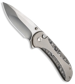 We Knife Co. WE Knife Co. Zizzit Button Lock Knife Aluminum Foil Carbon Fiber/Ti (3.8" BB) - $344.00 at Blade HQ