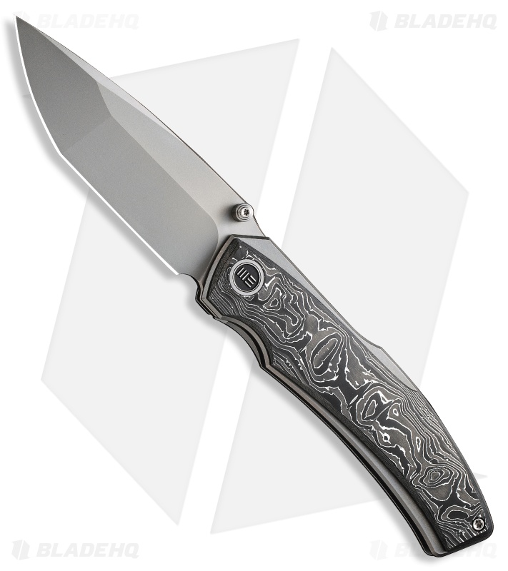 WE Knife Co. Swordfin Liner Lock Knife Aluminum Foil Carbon Fiber (3.3" BB)