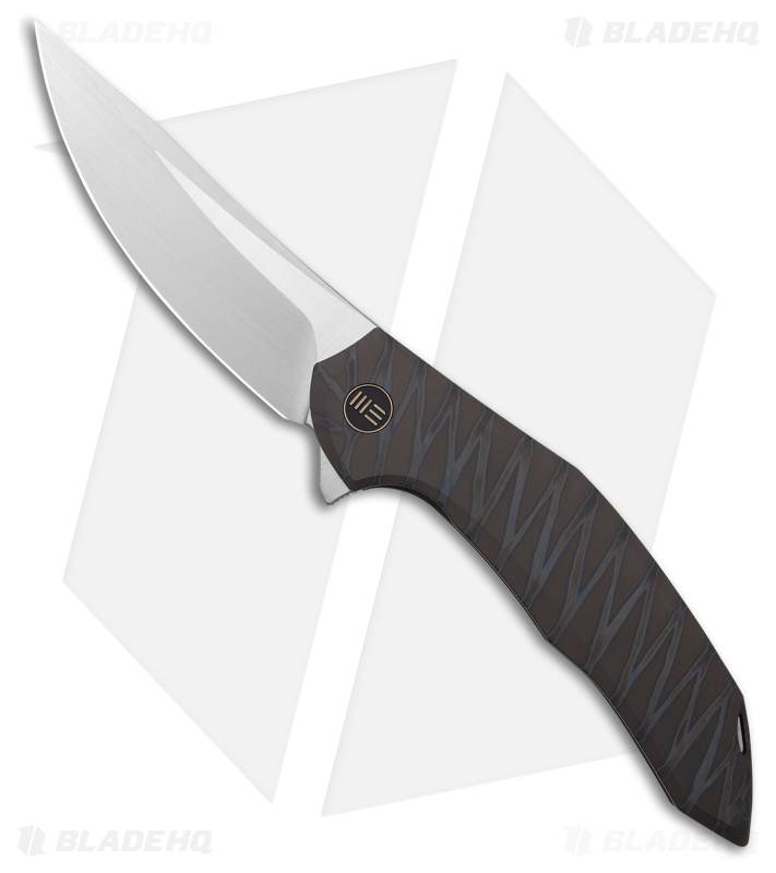 WE Knife Co. Merata Limited Edition Frame Lock Knife Flamed Ti (3.7" Hand Satin)