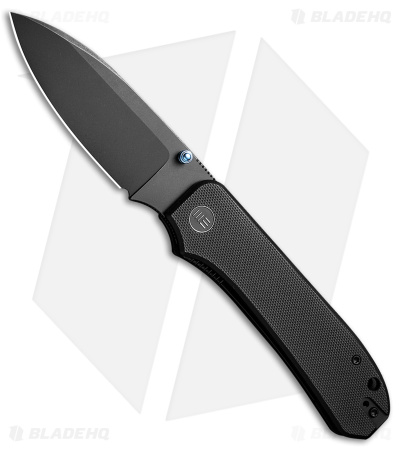 WE Knife Co. Big Banter Liner Lock Knife Black G-10 (3.69" BW 20CV)