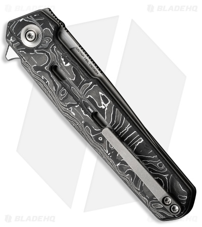 WE Knife Co. Navo Liner Lock Knife Aluminum Carbon Fiber (3.25" Hand Satin)