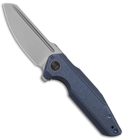 WE Knife Co. StarHawk Frame Lock Knife Blue Titanium (2.8" BB) WE21017-4