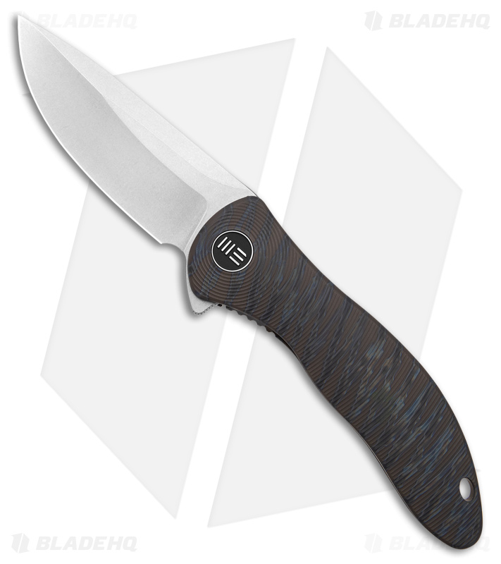 WE Knife Co. Synergy2v2 Integral Frame Lock Knife Flamed Titanium (3.5" SW)