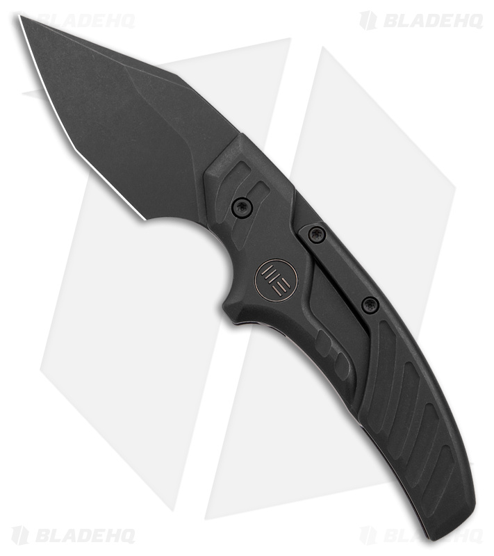 WE Knife Co. Typhoeus Fixed Blade Knife Black Titanium (2.27" BSW) WE21036B-1