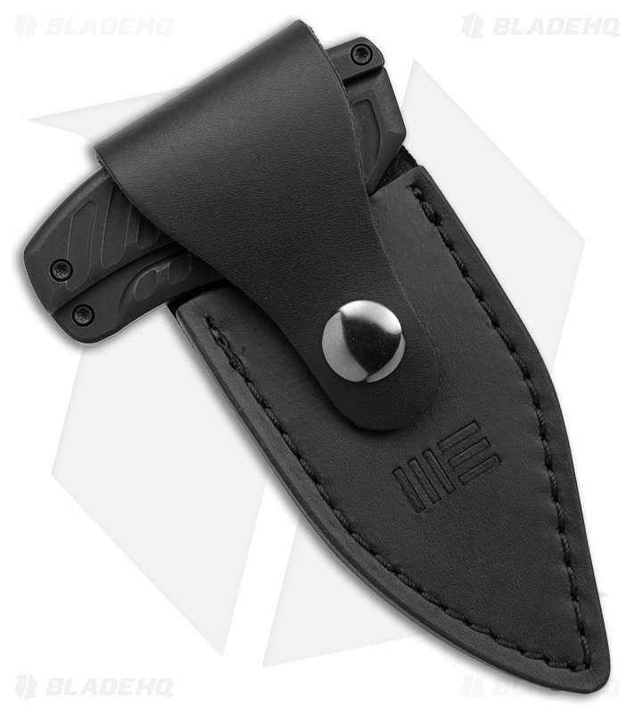 WE Knife Co. Typhoeus Fixed Blade Knife Black Titanium (2.27" BSW) WE21036B-1