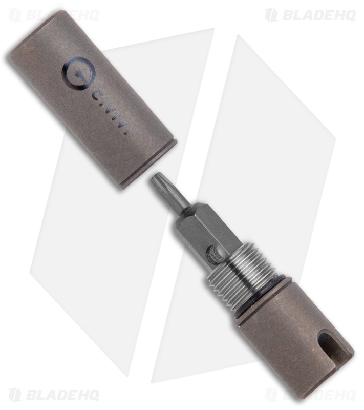 CIVIVI Key Bit Torx Screwdriver Tool Set Bronze Titanium (1.69")