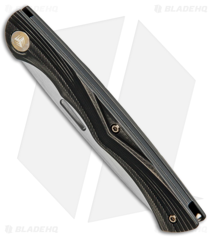 WE Knife Co. Scamp Slip Joint Knife Titanium Black (3" Satin) 905A