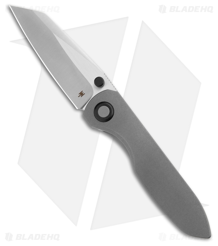 Wehr Knives Production Allie-P Frame Lock Knife Titanium (3" Satin)