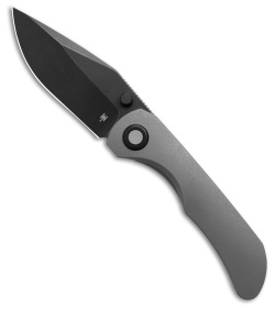 Wehr Knives Production Wolf-P Frame Lock Knife Ti (3" Black Stonewash)