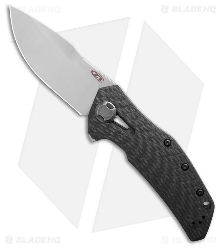 Zero Tolerance 0308CF FSS Limited Edition Knife Black Textured CF (3.75" Satin)