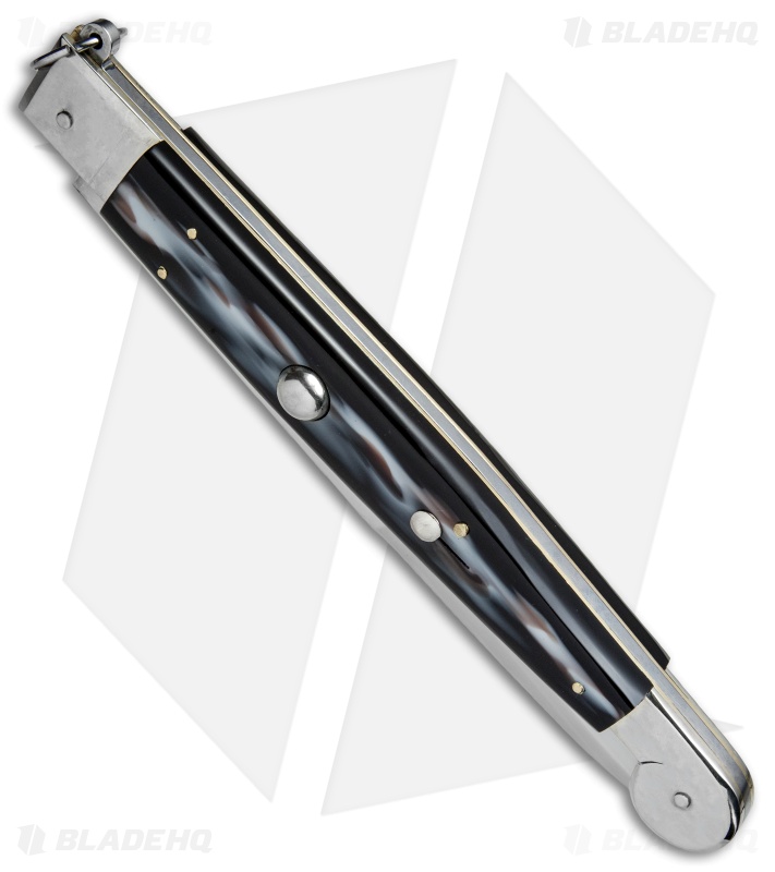 AGA Campolin 16" Sicilian Ring Pull Automatic Sim Horn (7.25" Satin)