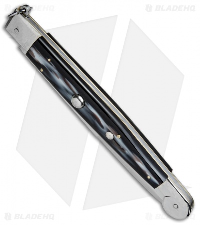 AGA Campolin 16" Sicilian Ring Pull Automatic Sim Horn (7.25" Satin)