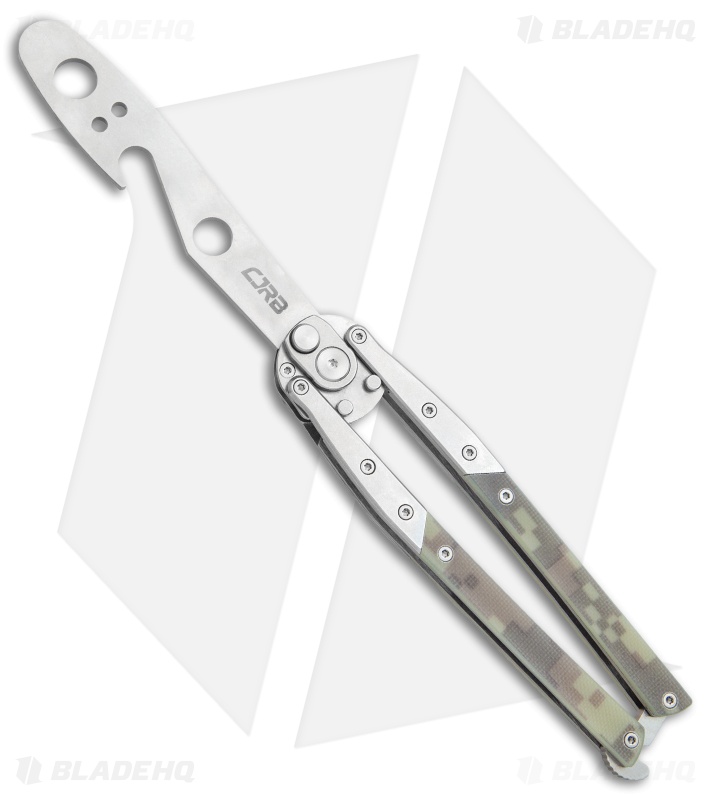 CRJB Cutlery Automatic Butterfly Tool Camo G-10 (4" SW) J1908-CG